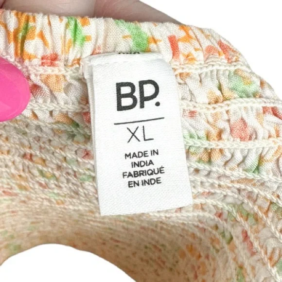 BP Nordstrom Tamara Daisy Crop Cami Tank Size XL - Picture 9 of 10